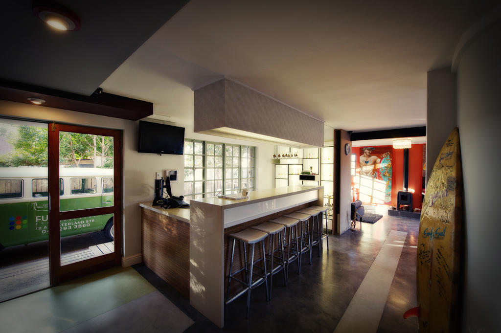 Funky Town Hotell Jeffreys Bay Exteriör bild